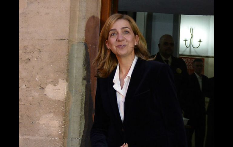 La semana pasada, Cristina de Borbón fue despojada de su título de duquesa, con la finalidad de limpiar la Casa Real. AFP / ARCHIVO