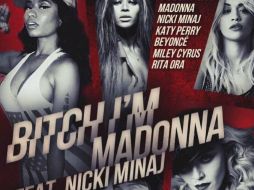 Beyoncé, Katy Perry, Miley Cyrus, Rita Ora y Nicki Minaj participaran en el nuevo disco de Madonna. INSTAGRAM / madonna