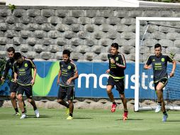 Los muchachos, quienes llegaron algo desfasados en el tema físico estarán bajo las ordenes de Santiago Baños. MEXSPORT / O. Martínez