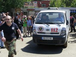 La policía mató a muchas fieras y capturó a otras. AP / V. Shlamov