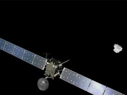 La sonda se convirtió en la primera nave espacial en aterrizar en un cometa. TWITTER / @ESA_Rosetta