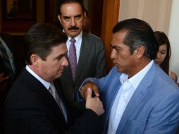 El gobernador Medina de la Cruz asegura que su gobierno recibirá con las puertas abiertas al equipo del independiente. NTX / J. C. Pérez