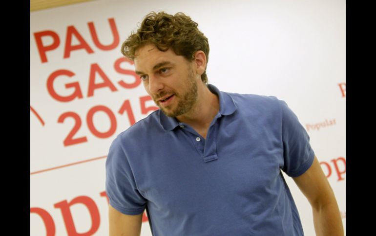 Gasol estuvo en la cumbre Management&Business de Madrid. EFE / V. Lerena