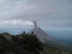 Protección Civil notifica sobre una exhalación con emisión de ceniza en dirección al este. TWITTER / ‏@PCJalisco