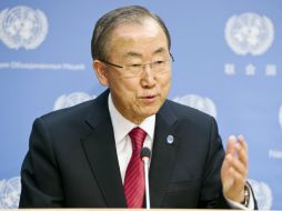 Ban Ki-moon dio como ejemplo el alto número de secuestros perpetrados por el grupo Estado Islámico y por Boko Haram. AFP / ARCHIVO