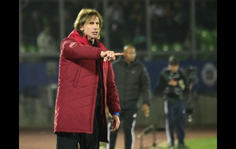 'Teníamos que ganar el partido y lo ganamos' Ricardo Gareca, técnico peruano. AFP / L. Acosta