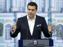 Tsipras reitera que la prioridad es la inversión y el comercio con Grecia. AP / A. Zemlianichenko