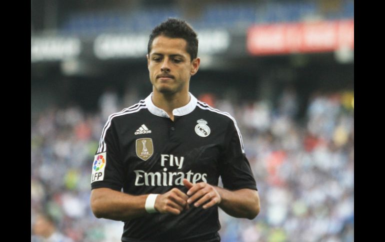 El futuro de 'Chicharito' sigue en vilo, luego de que el Real Madrid no se pronunció con el United a favor de la cláusula de compra. MEXSPORT / ARCHIVO