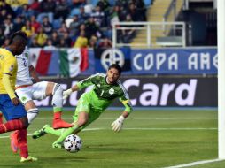 La Selección mexicana pierde su tercer partido en la Copa América. AFP / N. Almeida