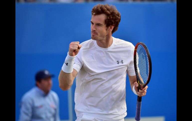 Murray pretende ocupar el trono del torneo Aegon Championships de Queen's por cuarta ocasión. AFP / L. Neal