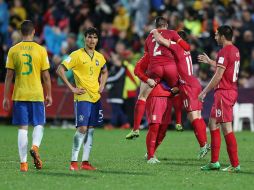 El partido se definió en tiempos extras, con un gol del serbio Nemanja Maksimovic. AP / D. ROWLAND