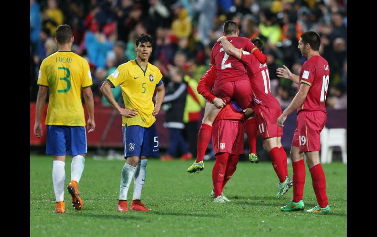 El partido se definió en tiempos extras, con un gol del serbio Nemanja Maksimovic. AP / D. ROWLAND