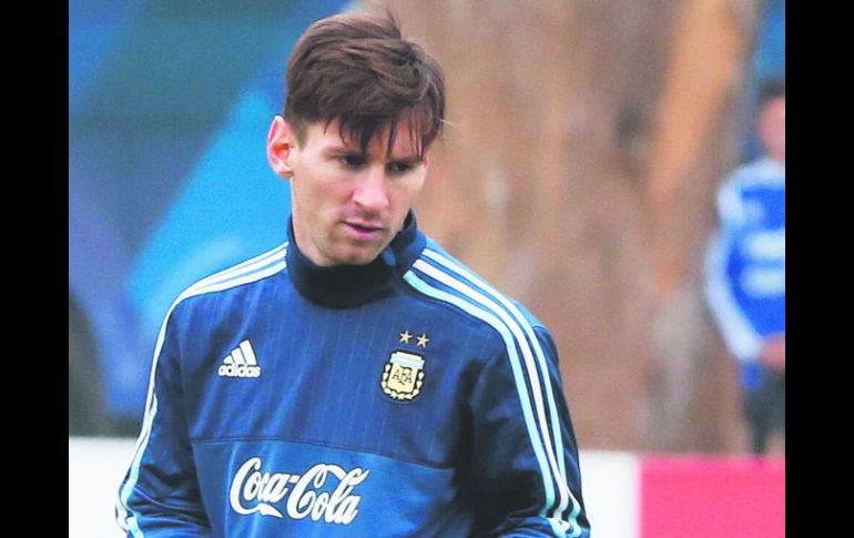 A lucirse. Se anticipa que Lionel Messi tendrá más espacios ante la marca caribeña. EFE / J. Cárdenas