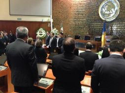 En el recinto del Congreso del Estado, se rindió homenaje al extinto funcionario del ISSSTE, ex diputado local y federal. TWITTER / @LegislativoJal