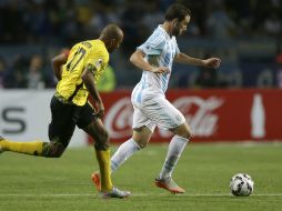 Con gol de Gonzalo Higuaín al minuto 10 logran el triunfo ante el cuadro caribeño. AP / R. Mazalan