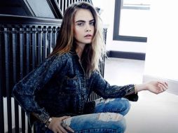 Delevingne señala que estar enamorada de su novia es uno de los motivos por los que está tan feliz estos días. INSTAGRAM / @caradelevingne