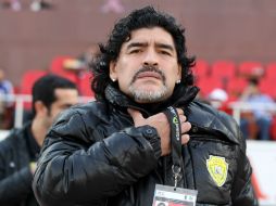 Diego Armando Maradona ha sido uno de los principales críticos de la FIFA desde hace años. AFP / ARCHIVO