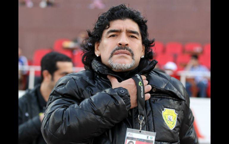 Diego Armando Maradona ha sido uno de los principales críticos de la FIFA desde hace años. AFP / ARCHIVO