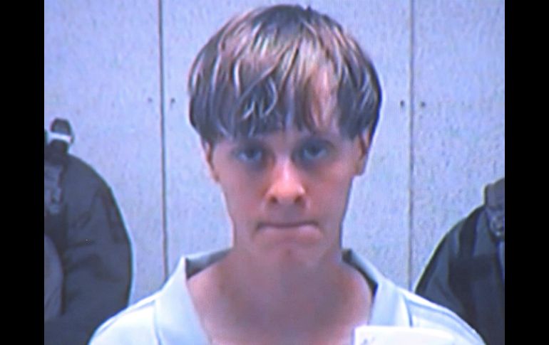 Dylann Roof, acusado de cometer la masacre de la semana pasada. AP / ESPECIAL