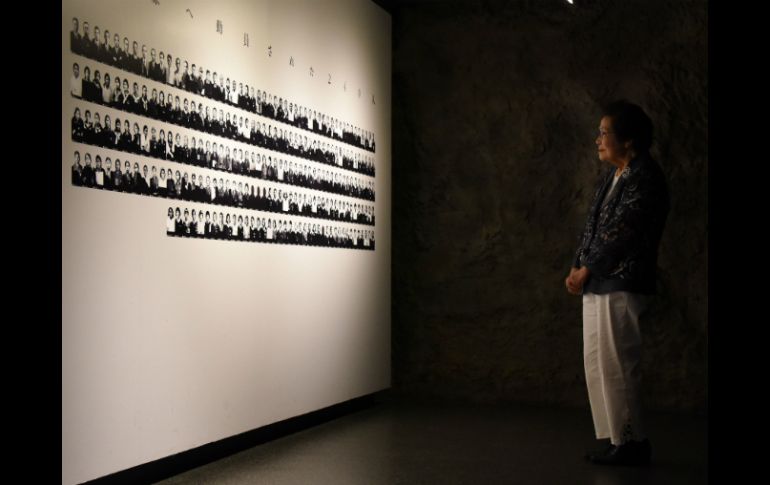 'Nos habían enseñado a poner vendas, pero los heridos estaban más allá de cualquier socorro', recuerda Yoshiko Shimabukuro. AFP / T. Yamanaka