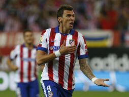 Mandzukic describió como 'increíble' el ambiente en España. ESPECIAL / clubatleticodemadrid.com