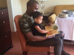 Kim escribió a Kany West 'Eres un papá tan bueno con North y serás mejor para nuestro nuevo hijo'. INSTAGRAM / @kimkardashian