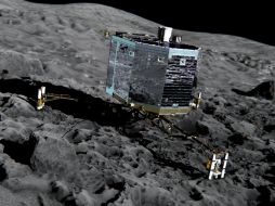 La conclusión del viaje de Rosetta se producirá conforme se vaya alejando del sol. AFP / MEDIALIAB