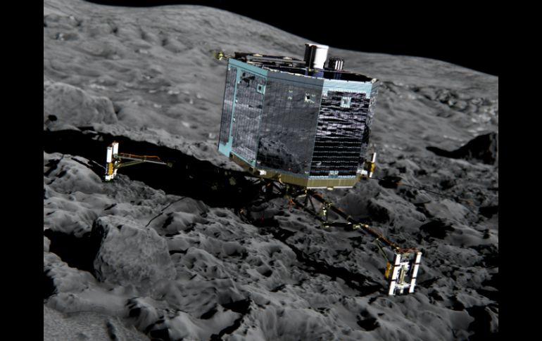 La conclusión del viaje de Rosetta se producirá conforme se vaya alejando del sol. AFP / MEDIALIAB