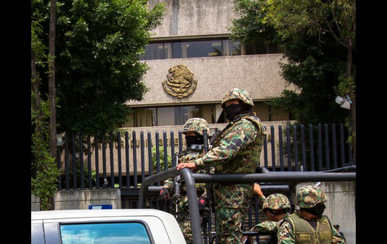 Arribó a la Subprocuraduría poco antes de las 9:00 horas. NTX / ARCHIVO