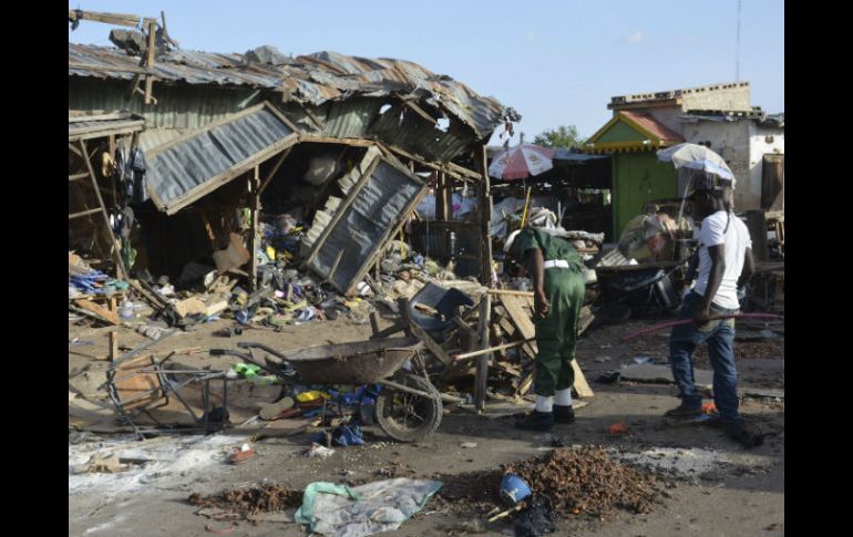 La explosión ocurre un día después a un ataque similar en la ciudad de Maiduguri, Nigeria. AP / ARCHIVO