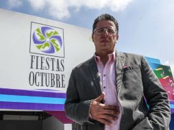 Fernando Favela, director del Patronato de las Fiestas de Octubre, habla sobre los festejos por el 50 aniversario de la feria. EL INFORMADOR / A. García