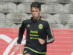 El jugador mexicano se encuentra en preparación rumbo a Copa Oro. MEXSPORT / O. Martínez