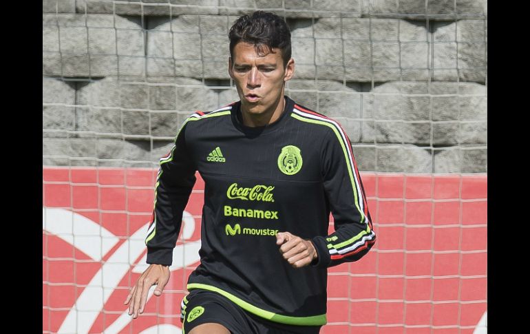 El jugador mexicano se encuentra en preparación rumbo a Copa Oro. MEXSPORT / O. Martínez