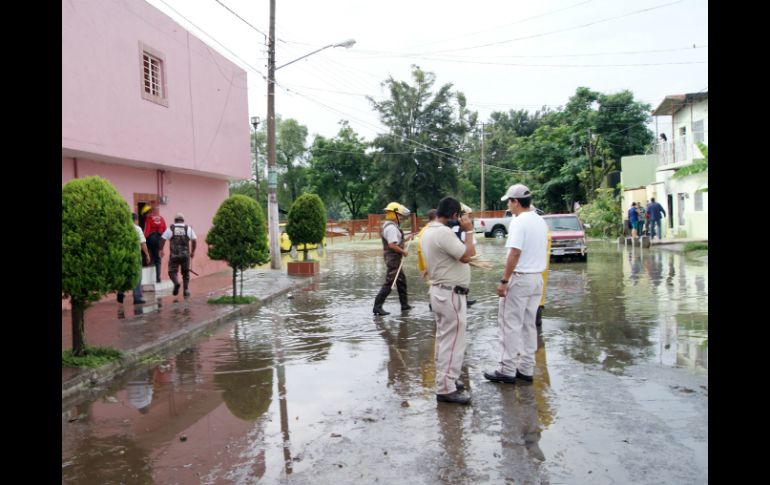 Las colonias más afectadas por la lluvia fueron El Deán, Ferrocarril y la Unidad Habitacional Mariano Otero. ESPECIAL / Ayuntamiento de Guadalajara