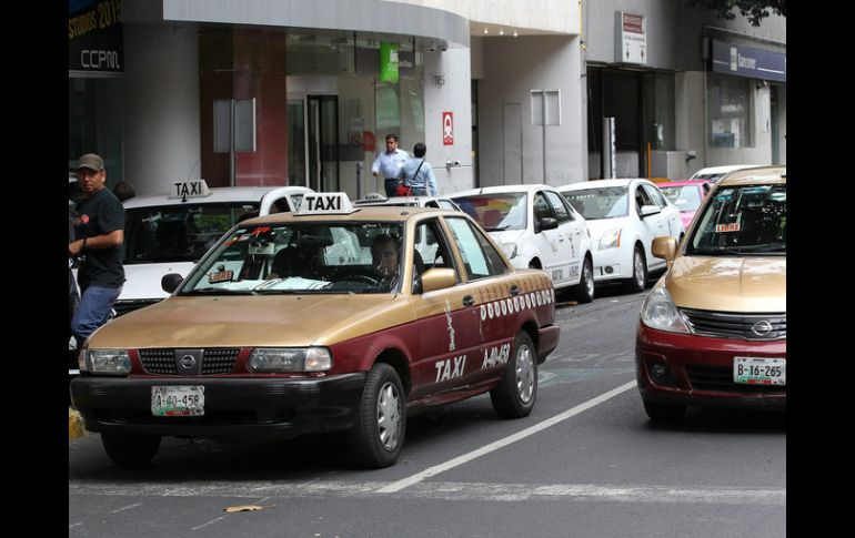 Tlalpan se prevé como uno de los puntos de reunión de los taxistas. NTX / ARCHIVO