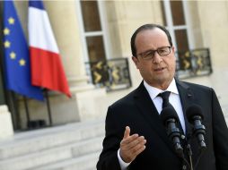 Hollande indica que la lucha contra el terrorismo debe librarse ''en todo el mundo''. AFP / L. Venance