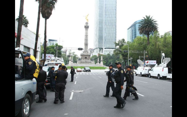 La ruta será del Ángel de la independencia, las avenidas Paseo de la Reforma-avenida Juárez y concluirán en el Palacio de Bellas Artes. EL INFORMADOR / ARCHIVO