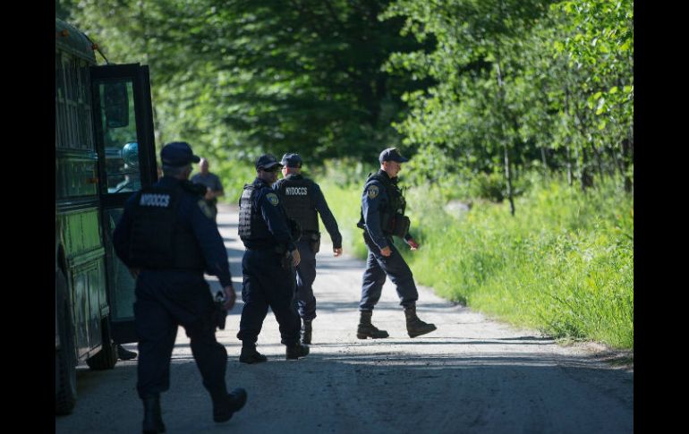 Los agentes confirmaron que el ADN de Matt fue descubierto en un refugio en Malone, a 16 kilómetros del lugar en que fue abatido. AFP / S. Olson