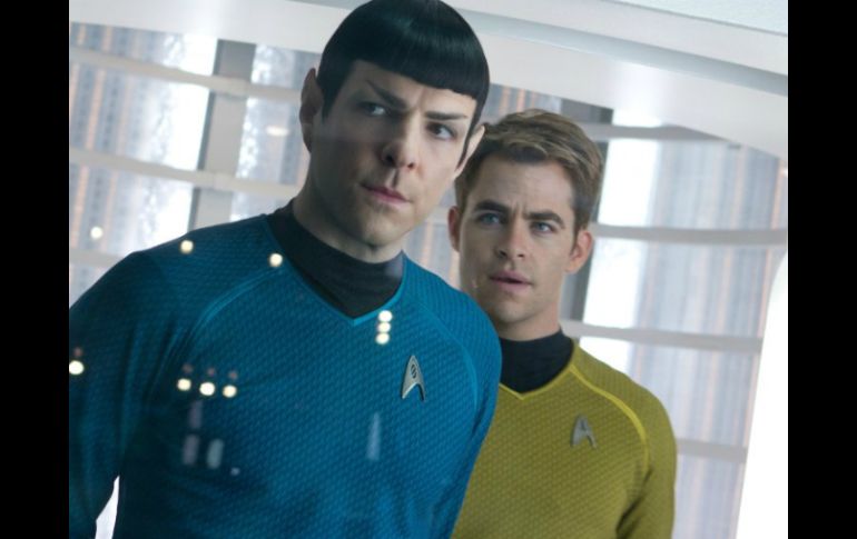 Zachary Quinto interpreta a Mr. Spock y Chris Pine al capitán James T. Kirk. ESPECIAL / Paramount Pictures