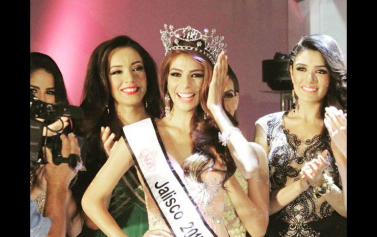 Mariana Franco, ganadora de Nuestra Belleza Jalisco 2015. FACEBOOK / NBJaliscoOficial