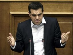 Alexis Tsipras dio el anuncio a la población este domingo. EFE / ARCHIVO