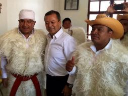 El líder priista realizó una gira de trabajo en Chiapas con los demás legisladores chiapanecos electos. TWITTER / @CCQ_PRI