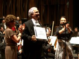 Patrón de Rueda, considerado el mejor director de ópera de México, se mostró agradecido ante los elogios. NTX / A. Pérez