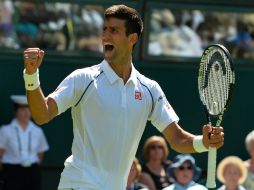 Novak Djokovic es el campeón vigente de Wimbledon. AFP / G. Kirk