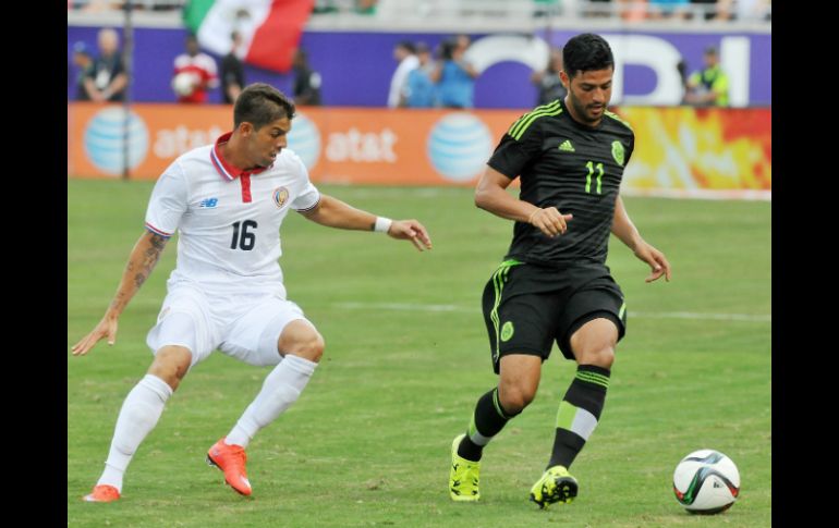 El delantero Carlos Vela está con la Selección Nacional en la Copa Oro. EFE / ARCHIVO