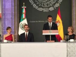 El Mandatario afirmó que México será siempre un aliado estratégico de España. TWITTER / @JuanJoseGuerra