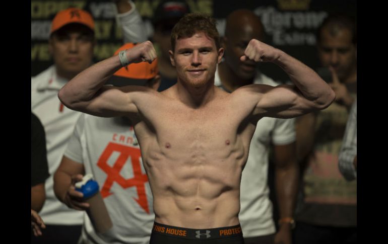 Saúl 'Canelo' Álvarez ha declarado que está listo para enfrentar a Miguel Cotto. MEXSPORT / D. Leah