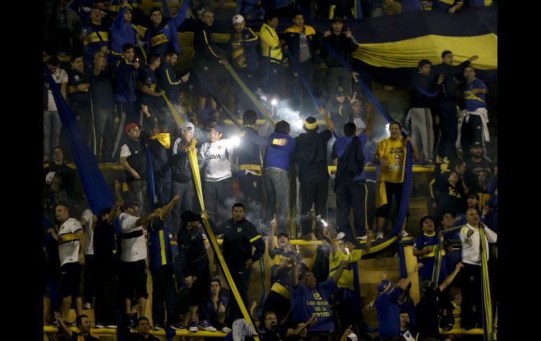 Por este escándalo, Boca fue eliminada de la Libertadores. AP / ARCHIVO