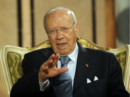 'Sí hubo faltas, pero inmediatamente se tomarán medidas disciplinarias', afirma Beji Caid Essebsi. AFP / ARCHIVO