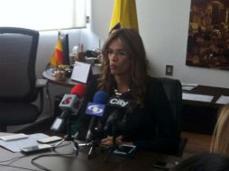 Tatiana Piñeros, directora del IDT señaló que consideran inoportuno mantener la postulación. TWITTER / @IDTBogota